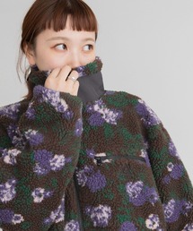 【雰囲気最高❗️】ビンテージ アンティーク 花柄 ジャケット 古着 総柄 レディース 古着 LEMON GRASS 花 フラワー 総柄 デザイン ゴブラン