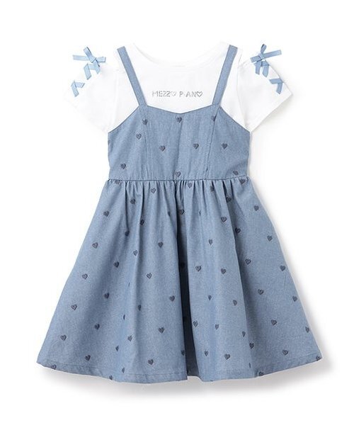 mezzo pianoセット♡サイズ130〜135 mezzo pianoセット♡サイズ130〜135 短丈ブラウス＆ワンピースセット