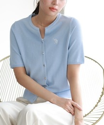 U.S. POLO ASSN. | 【U.S.POLO ASSN.】キーネックデザインカーディガン(カーディガン/ボレロ)