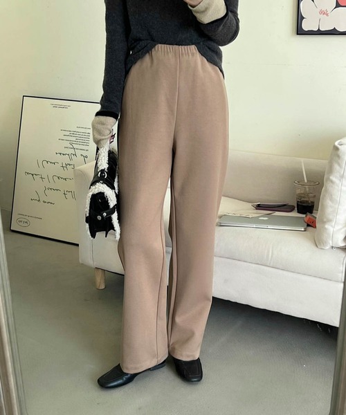 DECADE CLASSIC(ディケイド クラシック)の「【DECADE CLASSIC】ストレートイージーパンツ(チノパンツ・レディース・ブラック/ベージュ/チョコ・MEDIUM/LARGE)」の7枚目の写真