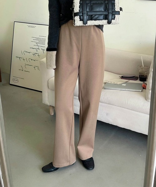 DECADE CLASSIC(ディケイド クラシック)の「【DECADE CLASSIC】ストレートイージーパンツ(チノパンツ・レディース・ブラック/ベージュ/チョコ・MEDIUM/LARGE)」の15枚目の写真