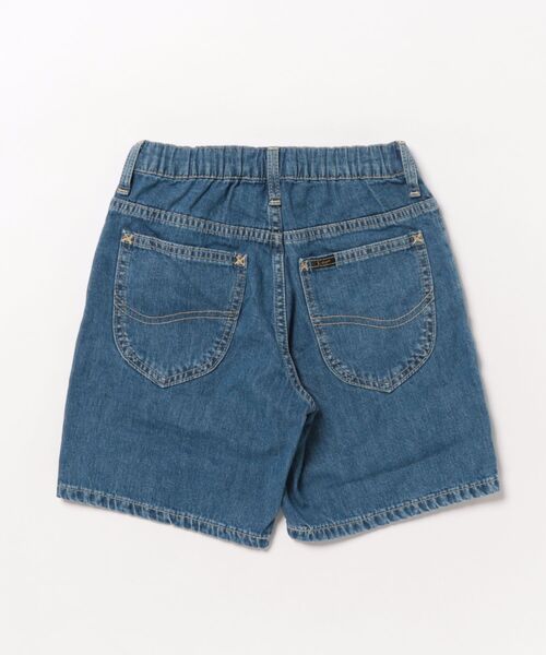Lee（リー）の「Lee/リー【110-150cm】キッズ シンプルデニムショーツ（デニムパンツ・キッズ・ブルー/ストライプ/インディゴブルー・140/150/110/120/130）」の21枚目の写真
