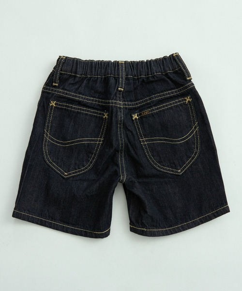 Lee（リー）の「Lee/リー【110-150cm】キッズ シンプルデニムショーツ（デニムパンツ・キッズ・ブルー/ストライプ/インディゴブルー・140/150/110/120/130）」の22枚目の写真