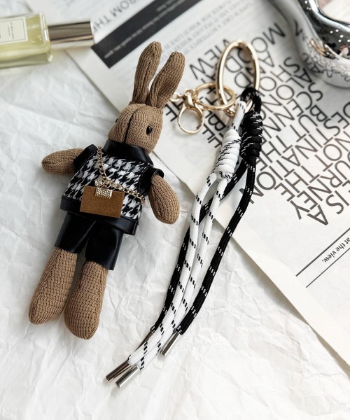 セール】【 NOLITA / ノリータ 】バッグチャーム ハンドメイド うさぎ