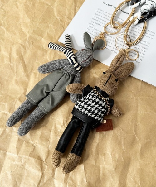 セール】【 NOLITA / ノリータ 】バッグチャーム ハンドメイド うさぎ