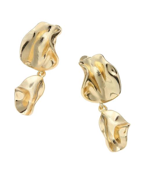 Te chichi（テチチ）の「ニュアンスフラワーイヤリング（イヤリング・レディース・ゴールド/シルバー・F）」の9枚目の写真