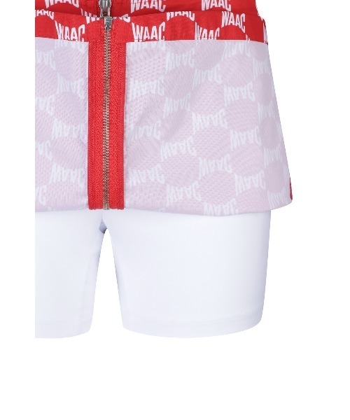 WAAC（ワック）の「WOMENS ハイウエスト WAACロゴスカート（スカート・レディース・レッド・X-SMALL/MEDIUM/LARGE/SMALL）」の6枚目の写真