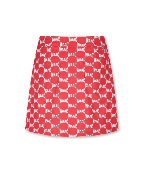 WAAC（ワック）の「WOMENS ハイウエスト WAACロゴスカート（スカート・レディース・レッド・X-SMALL/MEDIUM/LARGE/SMALL）」の7枚目の写真
