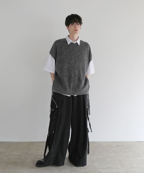 LILL（リル）の「ヴィンテージ加工ルーズシルエットサイドコード