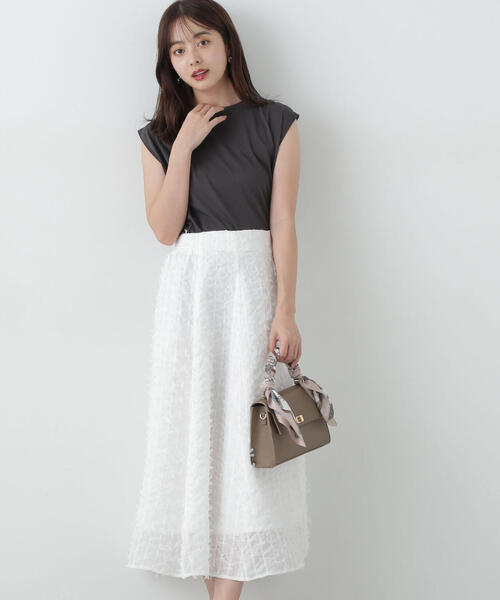 PROPORTION BODY DRESSING(プロポーションボディドレッシング)の「ベーシックTシャツ / 1215160502(Tシャツ/カットソー・レディース・ダークグレー/ピンク/ホワイト・FREE)」の6枚目の写真