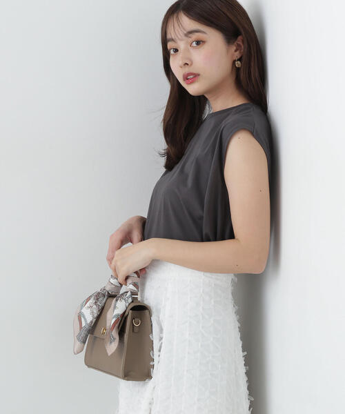 PROPORTION BODY DRESSING(プロポーションボディドレッシング)の「ベーシックTシャツ / 1215160502(Tシャツ/カットソー・レディース・ダークグレー/ピンク/ホワイト・FREE)」の7枚目の写真