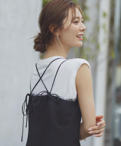 PROPORTION BODY DRESSING(プロポーションボディドレッシング)の「ベーシックTシャツ / 1215160502(Tシャツ/カットソー・レディース・ダークグレー/ピンク/ホワイト・FREE)」の11枚目の写真