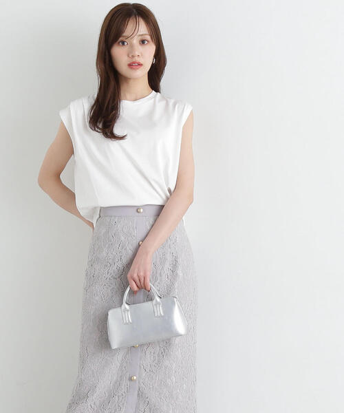 PROPORTION BODY DRESSING(プロポーションボディドレッシング)の「ベーシックTシャツ / 1215160502(Tシャツ/カットソー・レディース・ダークグレー/ピンク/ホワイト・FREE)」の15枚目の写真