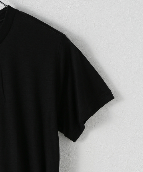 BASERANGE(ベースレンジ)の「【BASERANGE/ベースレンジ】 CORE TEE SHIRT(Tシャツ/カットソー・レディース・ブラック/ベージュ/ブラウン/アイボリー・SMALL)」の6枚目の写真