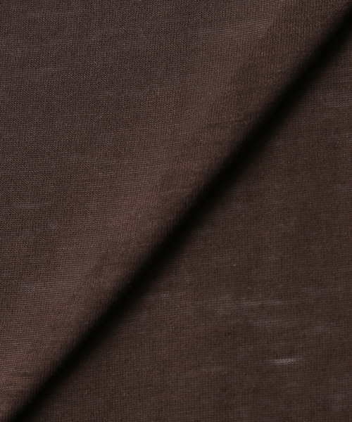 BASERANGE(ベースレンジ)の「【BASERANGE/ベースレンジ】 CORE TEE SHIRT(Tシャツ/カットソー・レディース・ブラック/ベージュ/ブラウン/アイボリー・SMALL)」の12枚目の写真