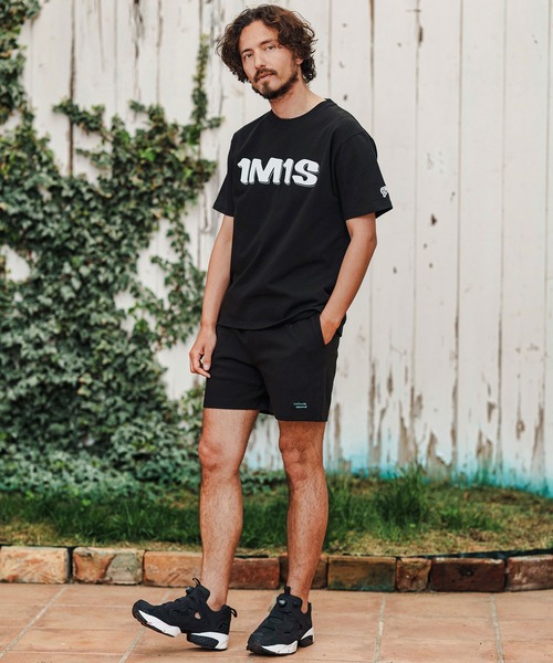 1minute 1second(ワンミニットワンセカンド)の「mt9680-10oz bold print T-shirt Tシャツ(Tシャツ/カットソー・メンズ・ベージュ×ブラック/ブラック×ホワイト/ホワイト×グレー・S/M/L/XL)」の7枚目の写真