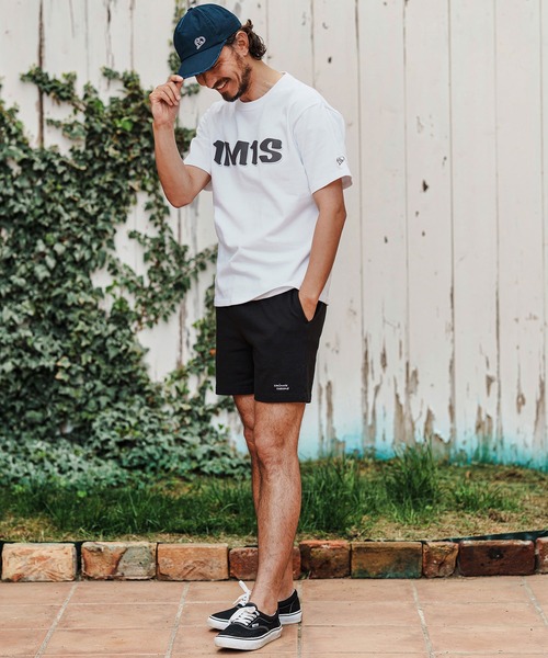 1minute 1second(ワンミニットワンセカンド)の「mt9680-10oz bold print T-shirt Tシャツ(Tシャツ/カットソー・メンズ・ベージュ×ブラック/ブラック×ホワイト/ホワイト×グレー・S/M/L/XL)」の13枚目の写真