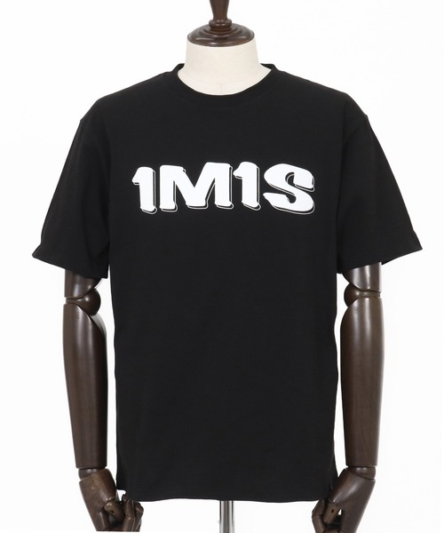 1minute 1second(ワンミニットワンセカンド)の「mt9680-10oz bold print T-shirt Tシャツ(Tシャツ/カットソー・メンズ・ベージュ×ブラック/ブラック×ホワイト/ホワイト×グレー・S/M/L/XL)」の19枚目の写真