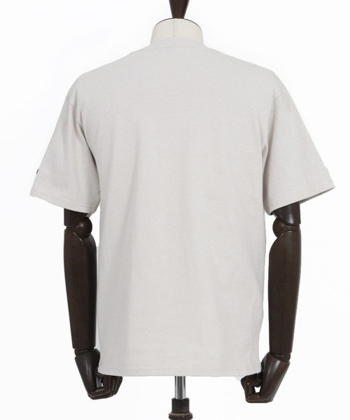 1minute 1second(ワンミニットワンセカンド)の「mt9680-10oz bold print T-shirt Tシャツ(Tシャツ/カットソー・メンズ・ベージュ×ブラック/ブラック×ホワイト/ホワイト×グレー・S/M/L/XL)」の22枚目の写真