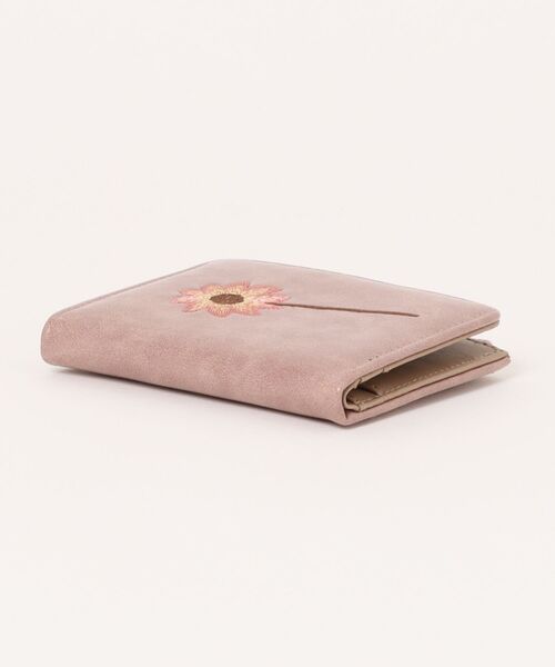 Burner(バーナー)の「【OKUOKU 0909】二つ折り ミニ財布 花柄刺繍 oku-wallet-642250183722-12(財布・レディース・レッド/ピンク/ダークグリーン/ブラック・FREE)」の10枚目の写真