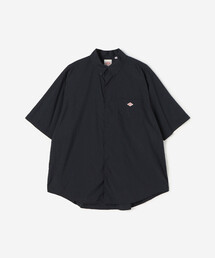 【DANTON】 ダントン　半袖シャツ Danton 「DANTON」 半袖シャツ 38 ブラック メンズ : ZOZOTOWN