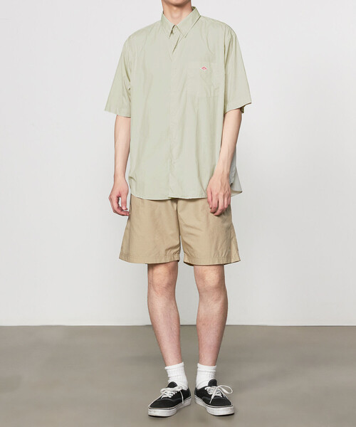 DANTON | プランサーボタンダウン 半袖シャツ MEN 40サイズ Bshop｜DANTON | プランサーボタンダウン 半袖シャツ MEN