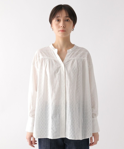 極美品✨セオリー 23SS Prime GGT シャツブラウス ハイドランジア 極美品✨セオリー 23SS Prime GGT シャツブラウス ハイドランジア