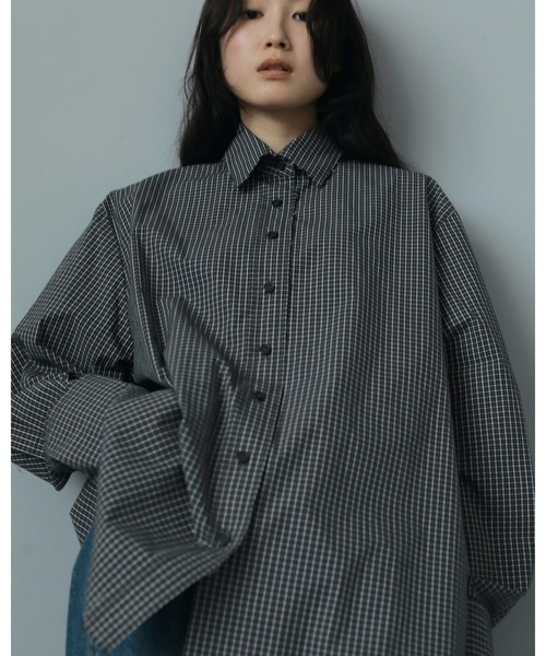 Volume Ribbon Shirts（シャツ/ブラウス）｜anuke（アンヌーク）の