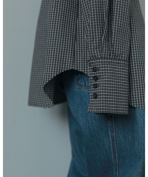 Volume Ribbon Shirts（シャツ/ブラウス）｜anuke（アンヌーク）の