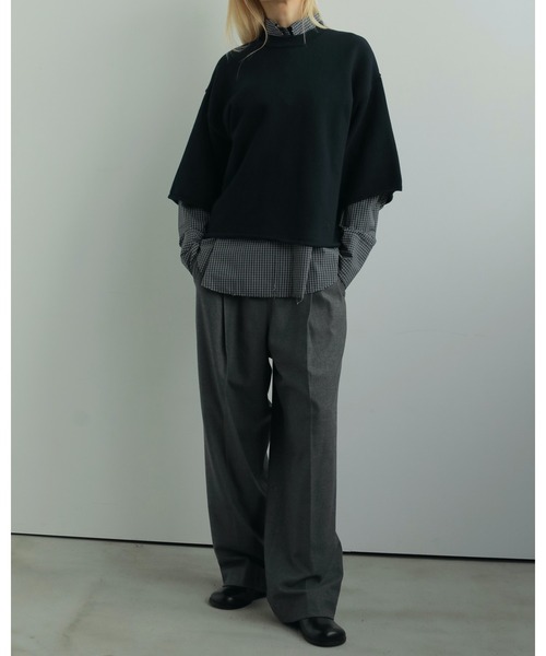 Volume Ribbon Shirts（シャツ/ブラウス）｜anuke（アンヌーク）の