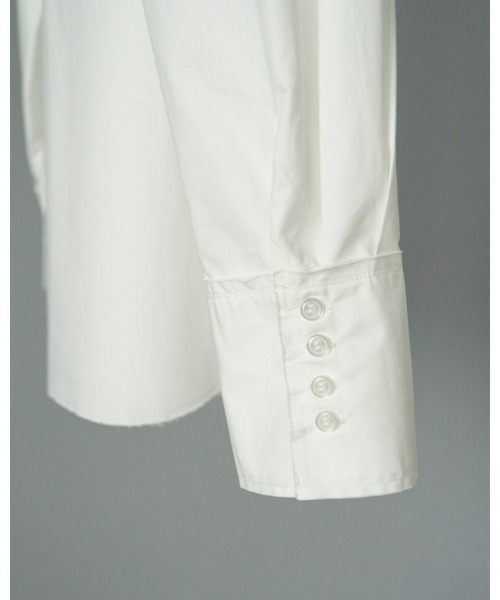 Volume Ribbon Shirts（シャツ/ブラウス）｜anuke（アンヌーク）の