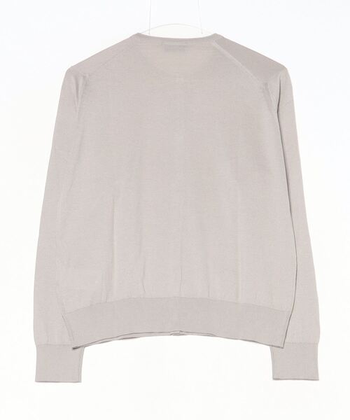 JOHN SMEDLEY(ジョンスメドレー)の「JOHN SMEDLEY ELINOR ジョンスメドレー 長袖コットンニットカーディガン(カーディガン/ボレロ・レディース・ネイビー/ベージュ系1/ホワイト系1/ダークグレー/ブラック・LARGE/SMALL/MEDIUM)」の17枚目の写真