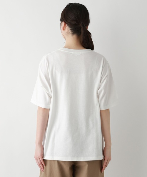 FOUND GOOD(ファウンドグッド)の「makiフォトプリントTEE(Tシャツ/カットソー・レディース・アイボリー/ブラック/ホワイト系5・L/M/S)」の17枚目の写真