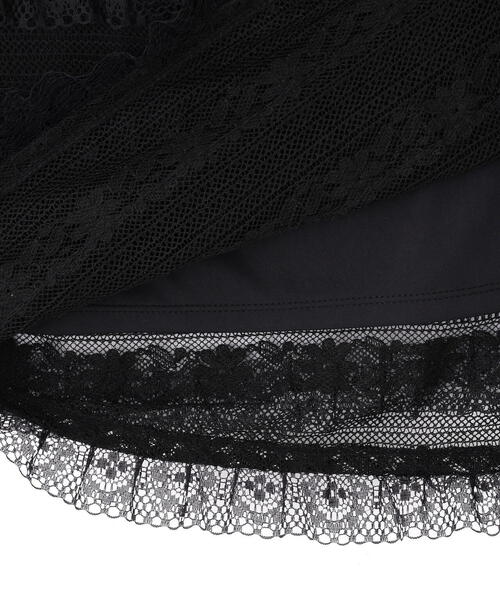 PROPORTION BODY DRESSING(プロポーションボディドレッシング)の「レースフリルタイトスカート / 1215220609(スカート・レディース・ブラック/ホワイト・SMALL/MEDIUM/P/S)」の14枚目の写真