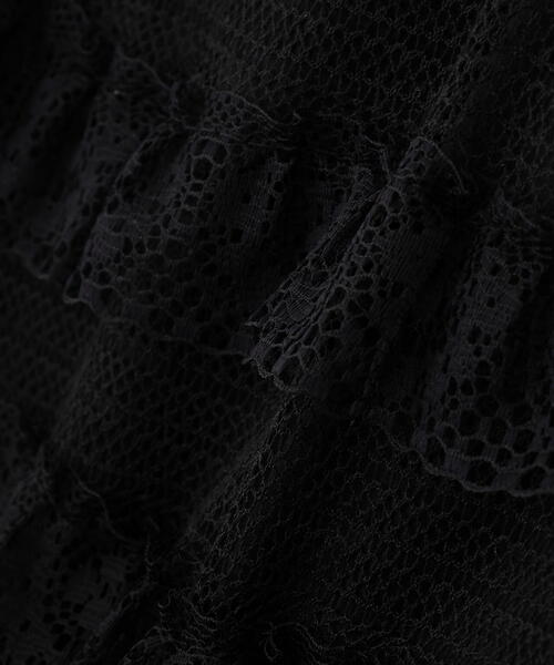 PROPORTION BODY DRESSING(プロポーションボディドレッシング)の「レースフリルタイトスカート / 1215220609(スカート・レディース・ブラック/ホワイト・SMALL/MEDIUM/P/S)」の15枚目の写真
