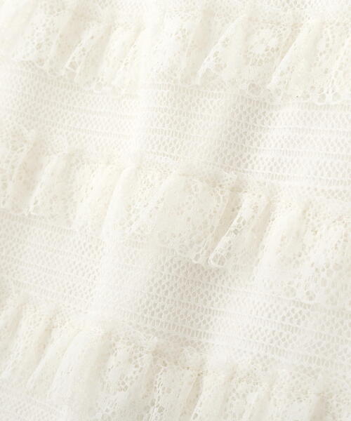 PROPORTION BODY DRESSING(プロポーションボディドレッシング)の「レースフリルタイトスカート / 1215220609(スカート・レディース・ブラック/ホワイト・SMALL/MEDIUM/P/S)」の21枚目の写真