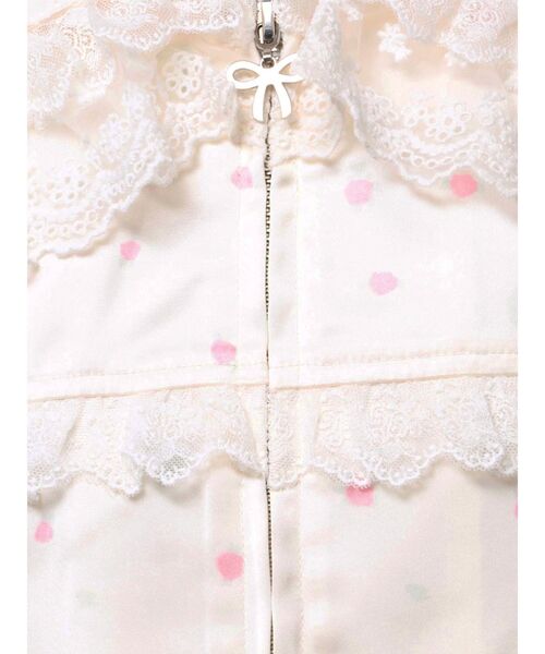 merry jenny(メリージェニー)の「ribbonセーラーサテンブルゾン(ブルゾン・レディース・ピンク/ブルー/グレー・FREE)」の4枚目の写真