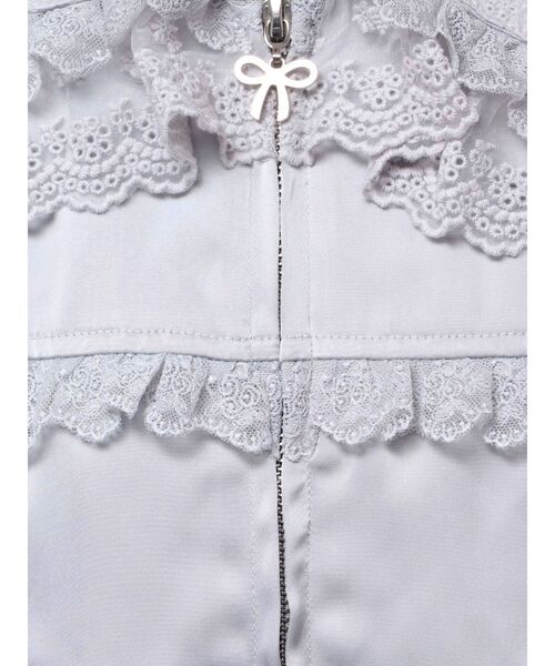 merry jenny(メリージェニー)の「ribbonセーラーサテンブルゾン(ブルゾン・レディース・ピンク/ブルー/グレー・FREE)」の6枚目の写真