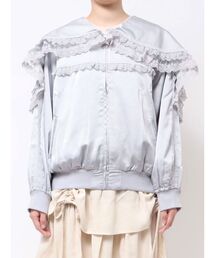 merry jenny（メリージェニー）の「ribbonセーラーサテンブルゾン（ブルゾン）」