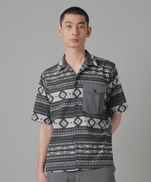 ZUCCa | エスニックプリント / シャツ / S(シャツ/ブラウス)