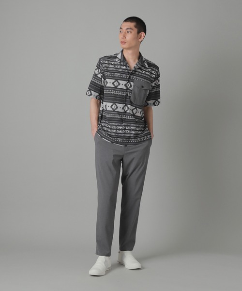 ZUCCa（ズッカ）の「エスニックプリント / シャツ / S（シャツ/ブラウス・メンズ・ブラック/ブルー・M size）」の7枚目の写真