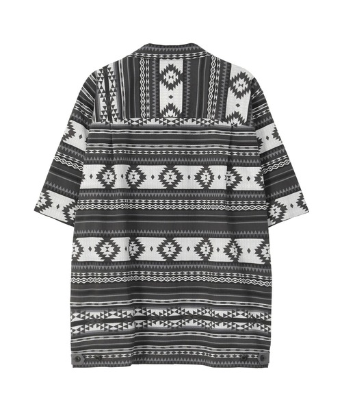 ZUCCa（ズッカ）の「エスニックプリント / シャツ / S（シャツ/ブラウス・メンズ・ブラック/ブルー・M size）」の9枚目の写真