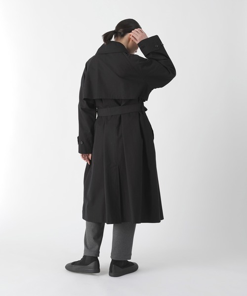 Plantation（プランテーション）の「CNオックス / コート / (O)（その他アウター・レディース・ブラック/ベージュ/ブルー・M size）」の5枚目の写真