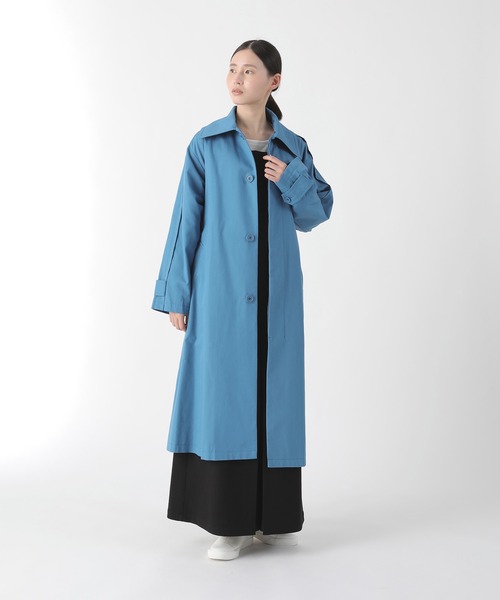 Plantation（プランテーション）の「CNオックス / コート / (O)（その他アウター・レディース・ブラック/ベージュ/ブルー・M size）」の9枚目の写真