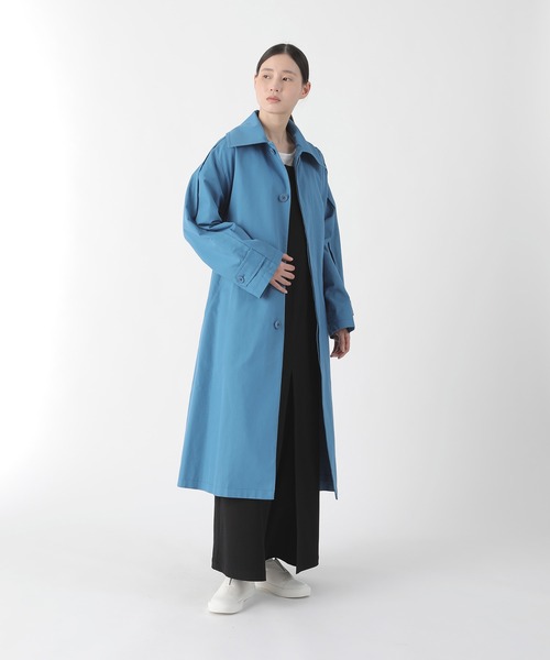 Plantation（プランテーション）の「CNオックス / コート / (O)（その他アウター・レディース・ブラック/ベージュ/ブルー・M size）」の8枚目の写真