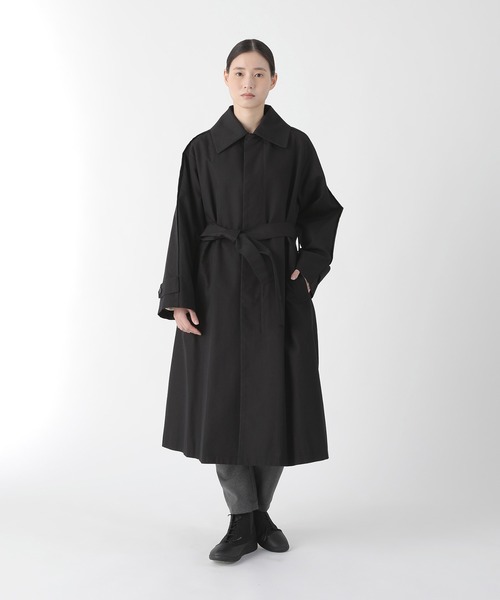 Plantation（プランテーション）の「CNオックス / コート / (O)（その他アウター・レディース・ブラック/ベージュ/ブルー・M size）」の6枚目の写真