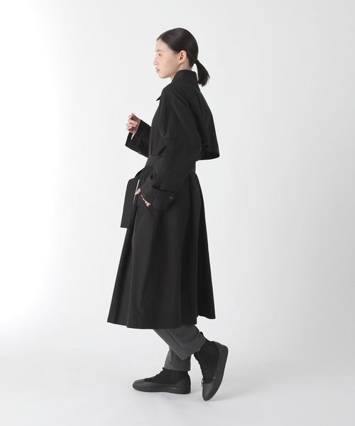 Plantation（プランテーション）の「CNオックス / コート / (O)（その他アウター・レディース・ブラック/ベージュ/ブルー・M size）」の7枚目の写真