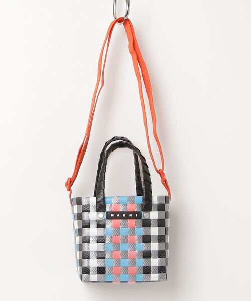 MARNI(マルニ)の「MARNI(マルニ)Kids & Junior かごハンドバッグ(かごバッグ・キッズ・ライトイエロー/ライトピンク/ピンク/イエロー/オレンジ・ONE SIZE)」の5枚目の写真