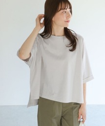 軽撥水・防汚ルーズドルマンTシャツ