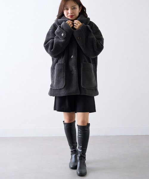 セール】【MAGASIN DE MODE Chou Chou】テディボアコート XNN（モッズ